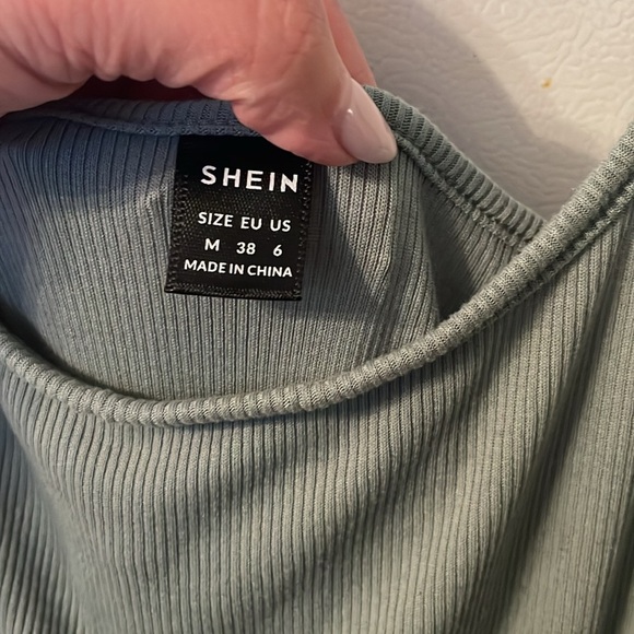 SHEIN Medium Sea Foam Green Jumpsuit - Picture 4 of 9